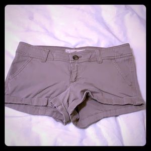 Hollister khaki shorts